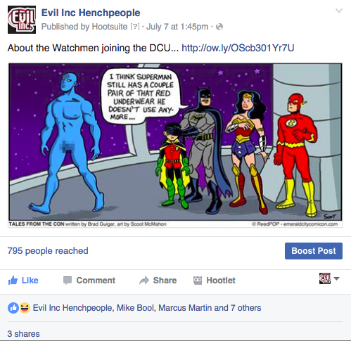 Comic Facebook Blog » Maximizing posts from your comic’s Facebook Page