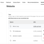 Substack-settings-tags