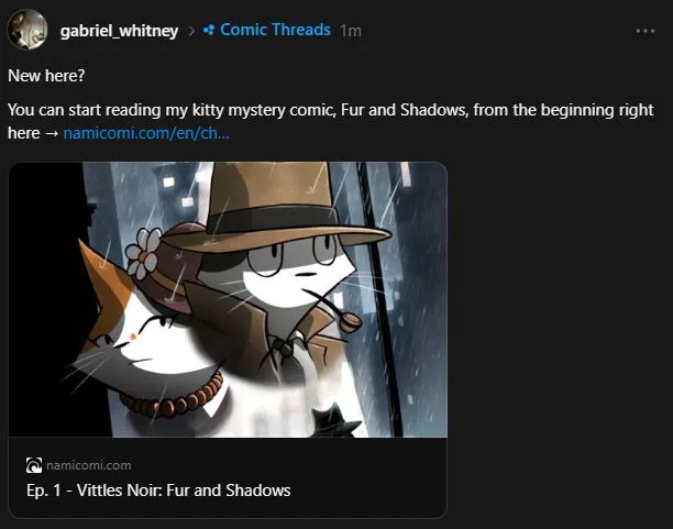 Longform Comics Promotion Templates